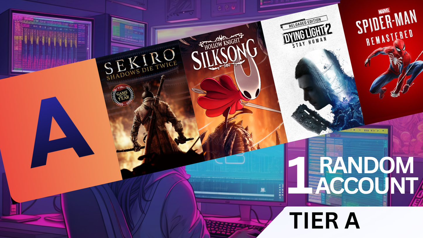 A TIER 1 Random Account (PC) - Steam Account - GLOBAL