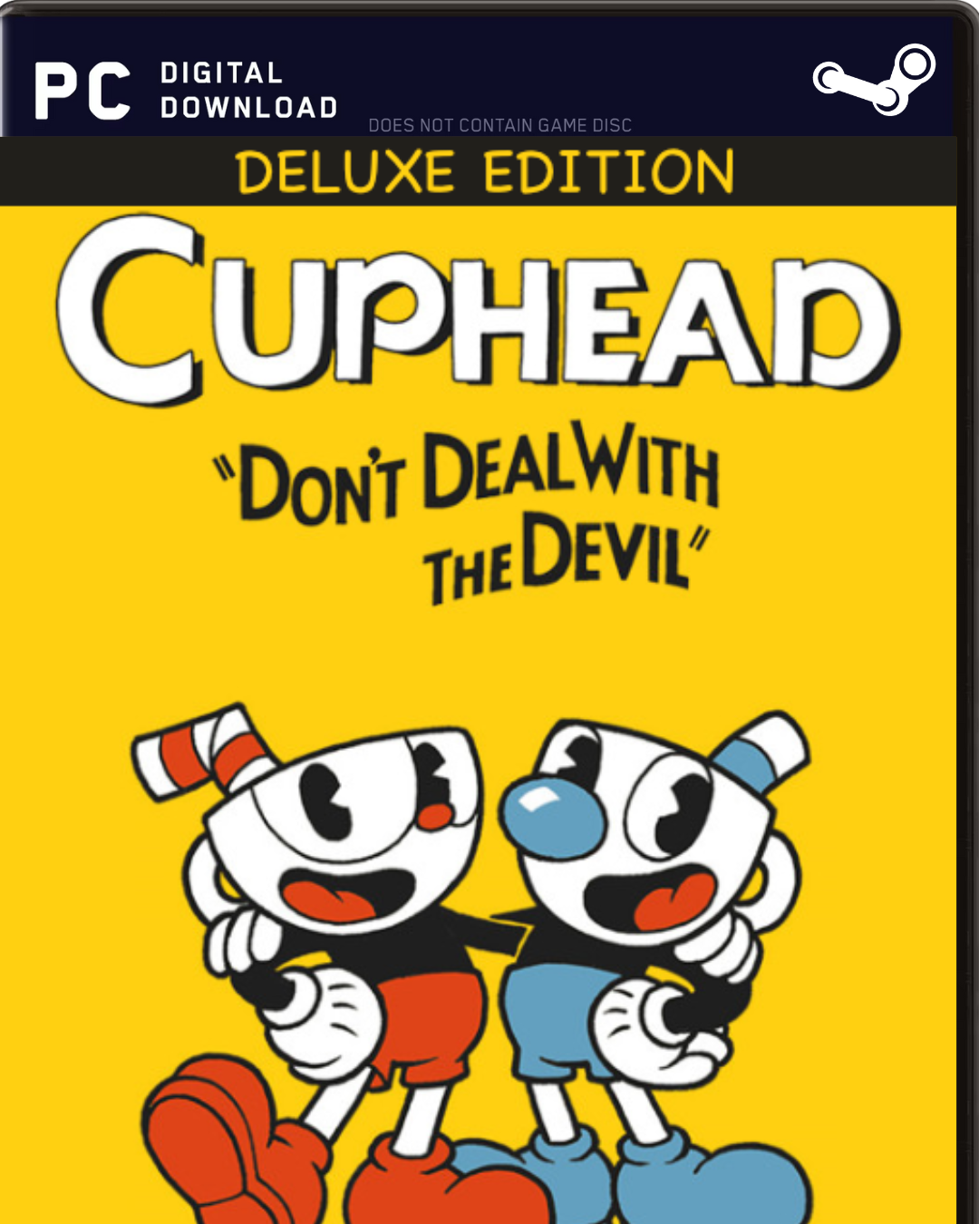 Cuphead - PC Deluxe Edition Action Video Game Steam