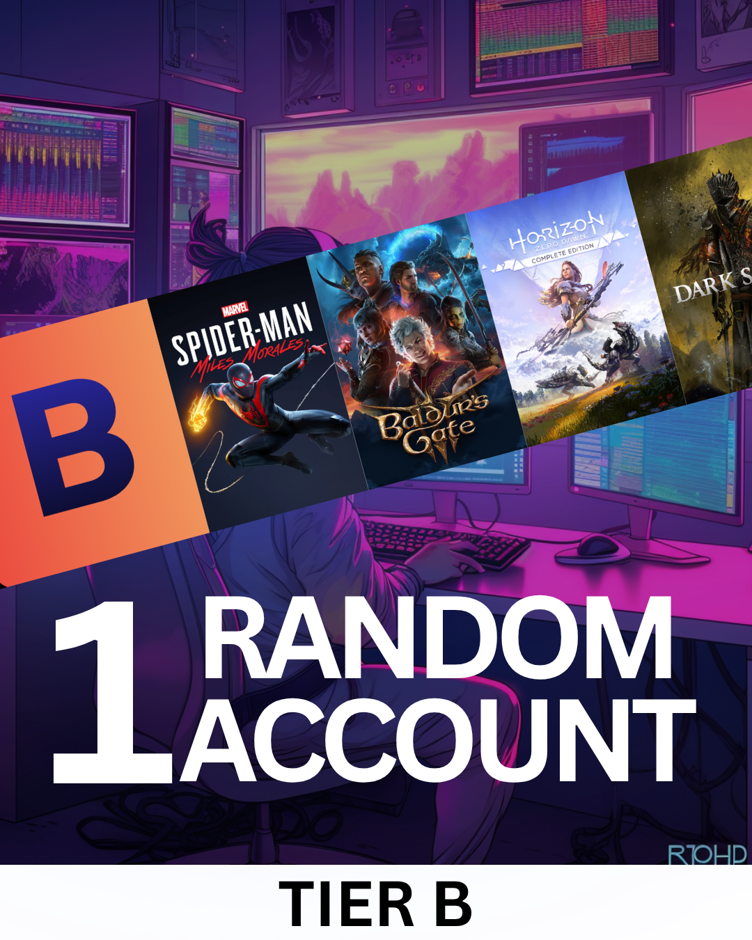 B TIER 1 Random Account (PC) - Steam Account - GLOBAL