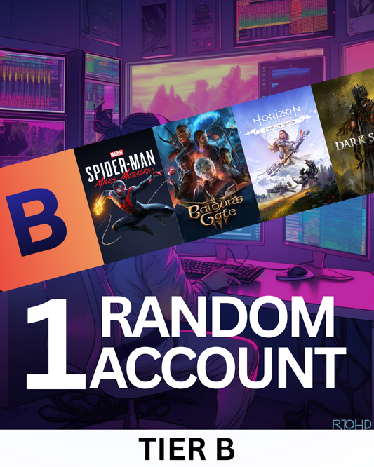 B TIER 1 Random Account (PC) - Steam Account - GLOBAL