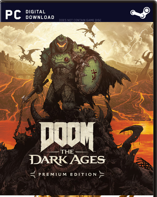 DOOM: The Dark Ages Premium Edition- PC Action Video Game Steam