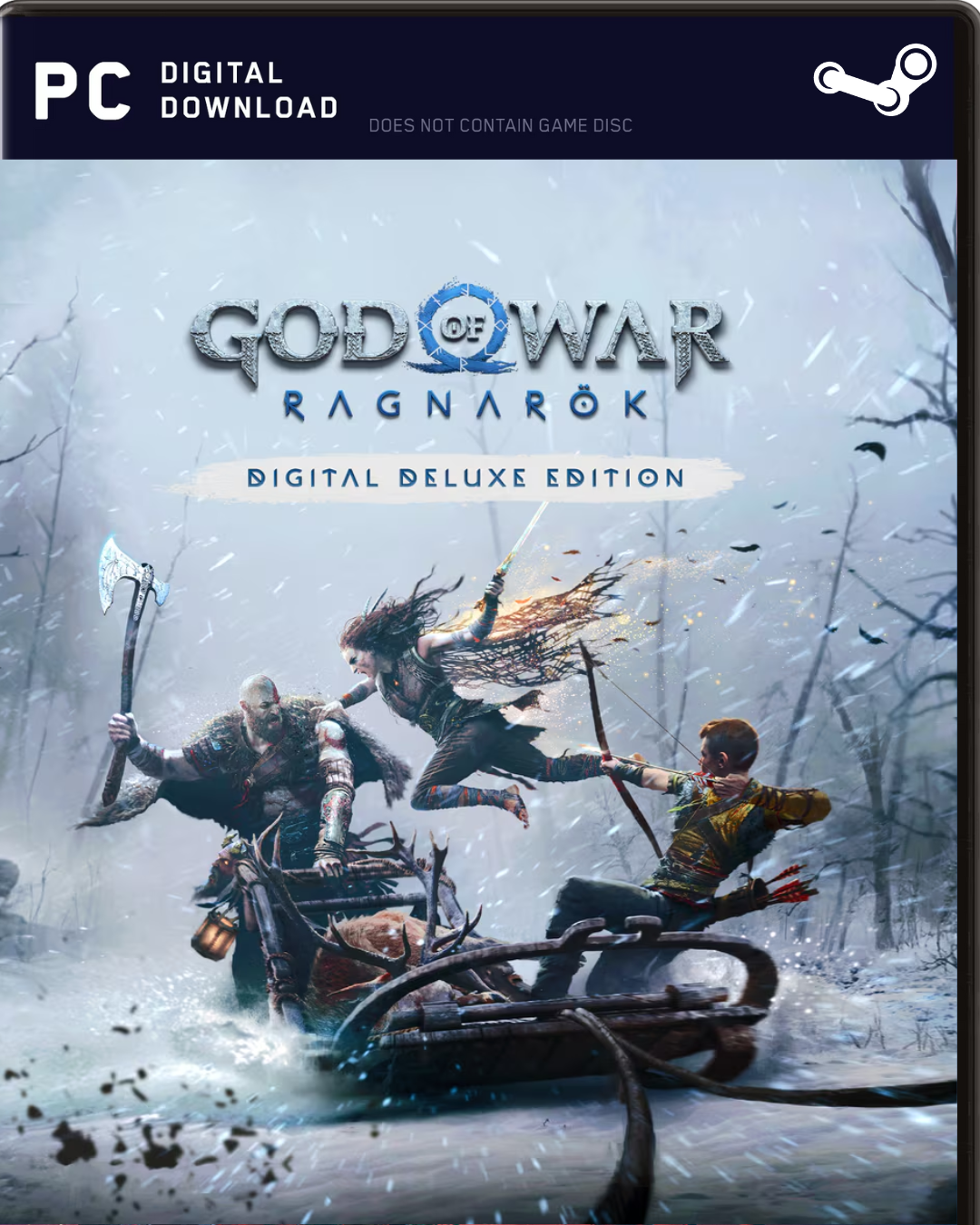 God of War Ragnarök: Deluxe Edition - PC Action Video Game Steam