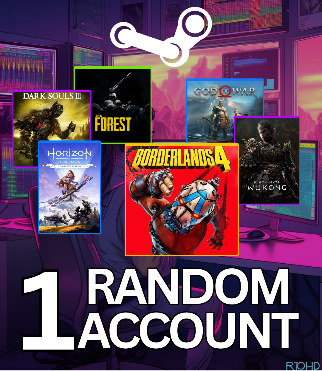 Try To Get Borderlands 4 – 1 Random Account (PC) - Steam Account - GLOBAL Video Game Retrograde